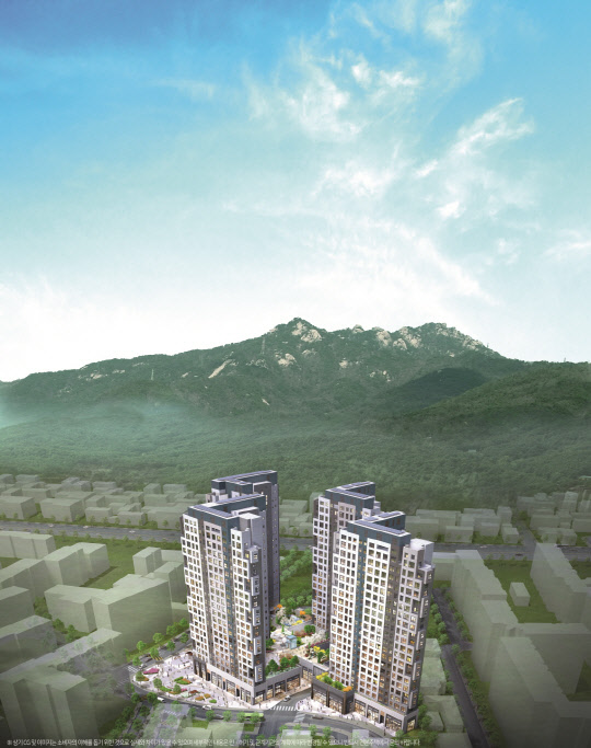 힐스테이트 도봉역 웰가 조감도.   현대엔지니어링 제공